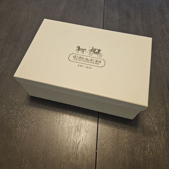 COACH Barrett Plaid Canvas Low Top Sneakers Women's Size 7 Cream Gold - Picture 8 of 11